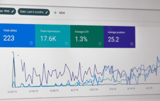 SEO Analytics Screen