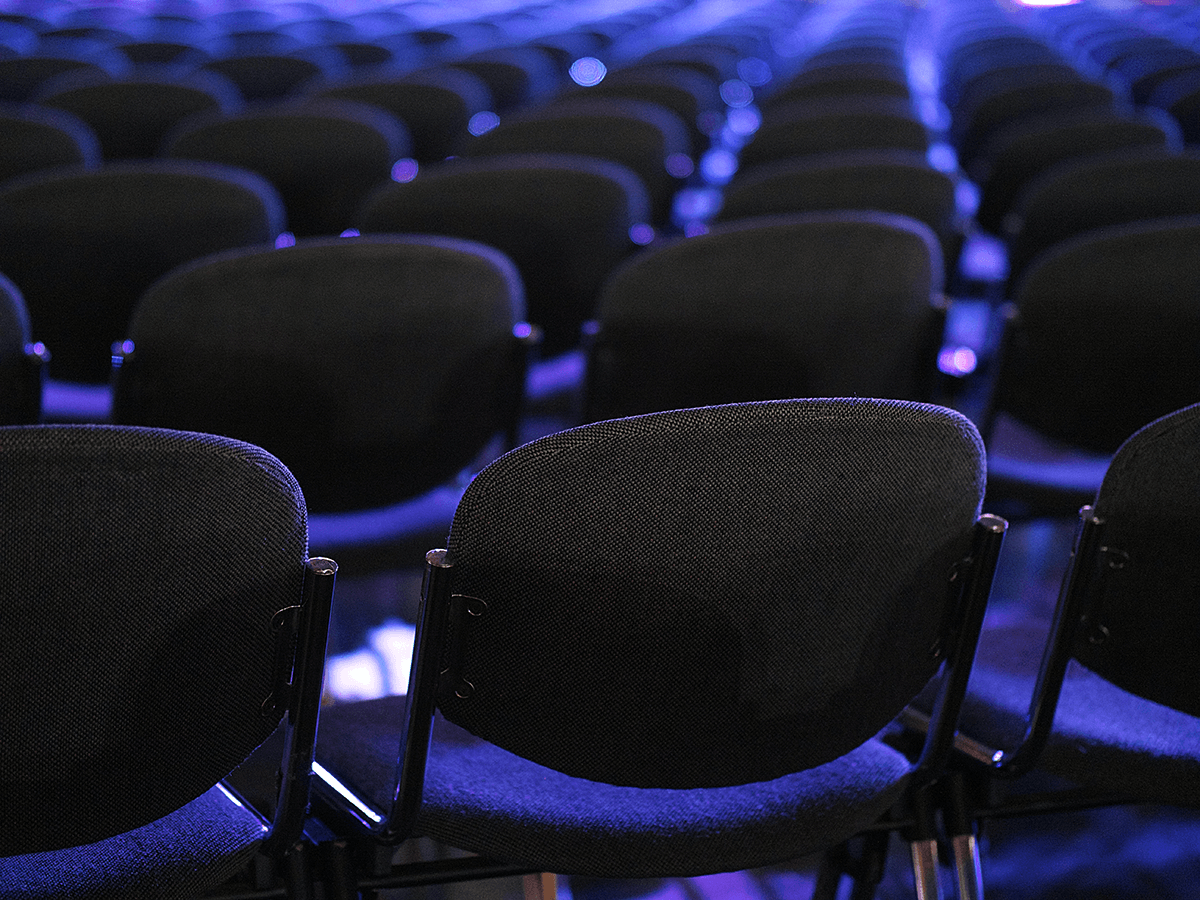 Empty Chairs Before Event