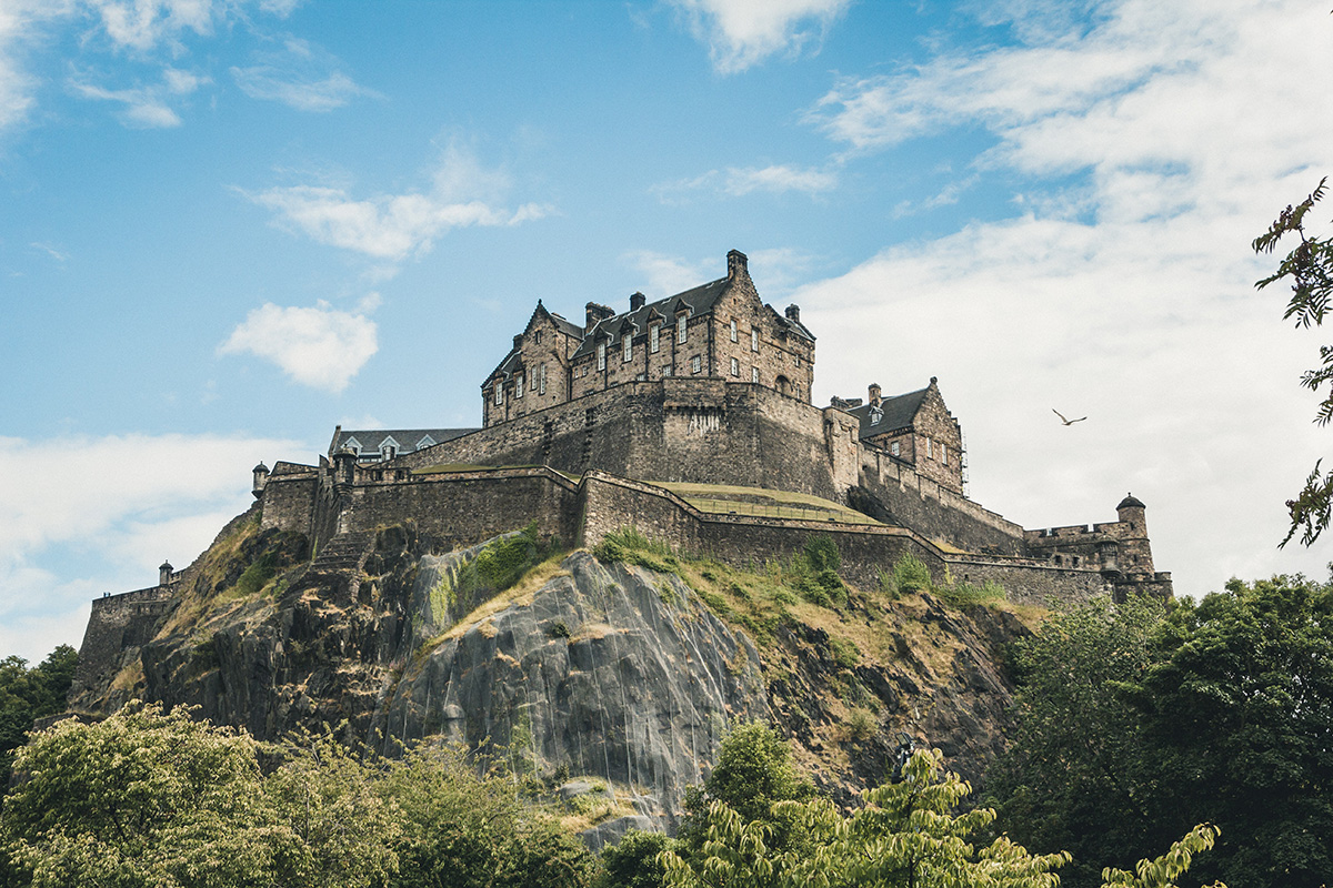 Edinburgh Castle in Summer